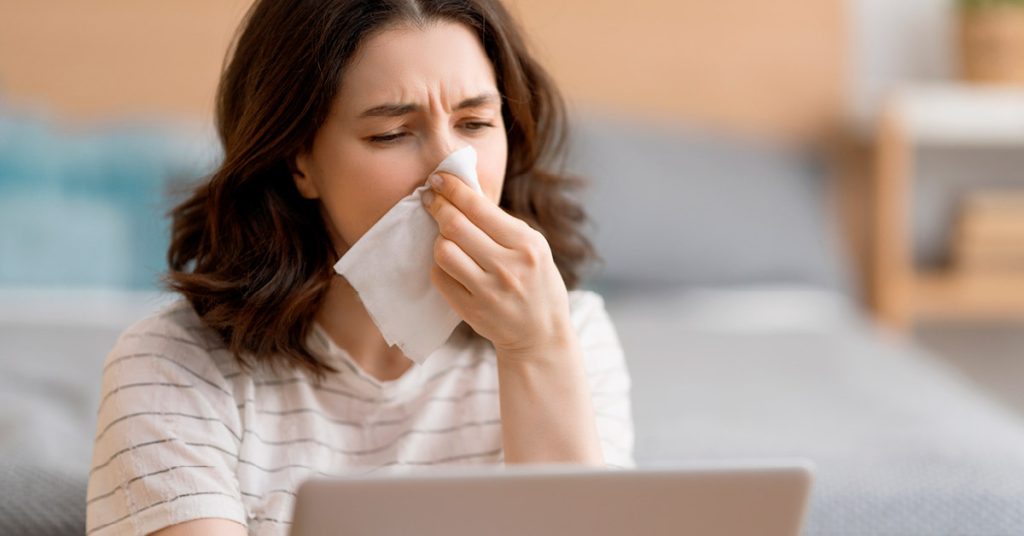 Rinitis alérgica e irrigación nasal